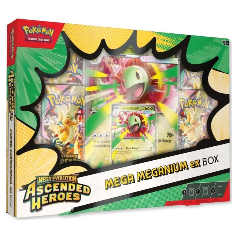 Pokemon TCG: Ascended Heroes Mega Meganium ex Box