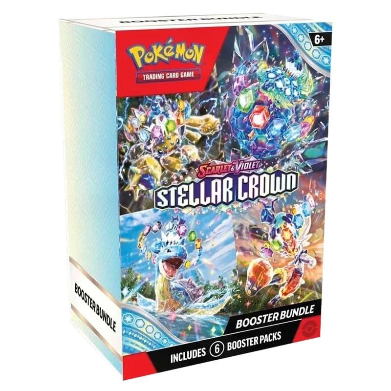 Pokemon TCG: Stellar Crown Booster Bundle (6 Packs), image 1 of 3
