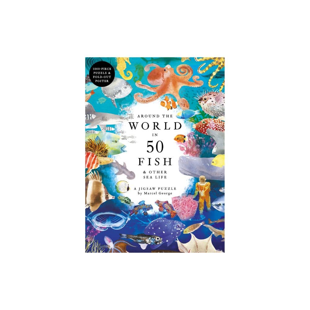 Around the World in 50 Fish jigsaw puzzle, image 1 of 2