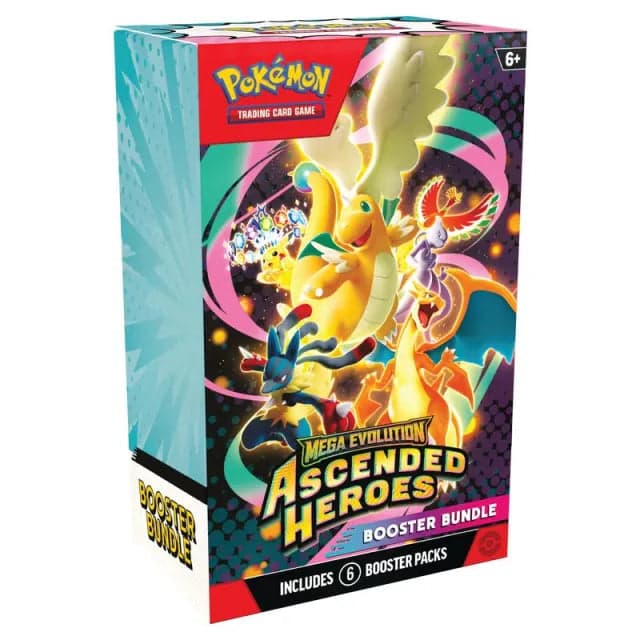 Pokemon TCG: Ascended Heroes Booster Bundle (6 Packs), image 1 of 2