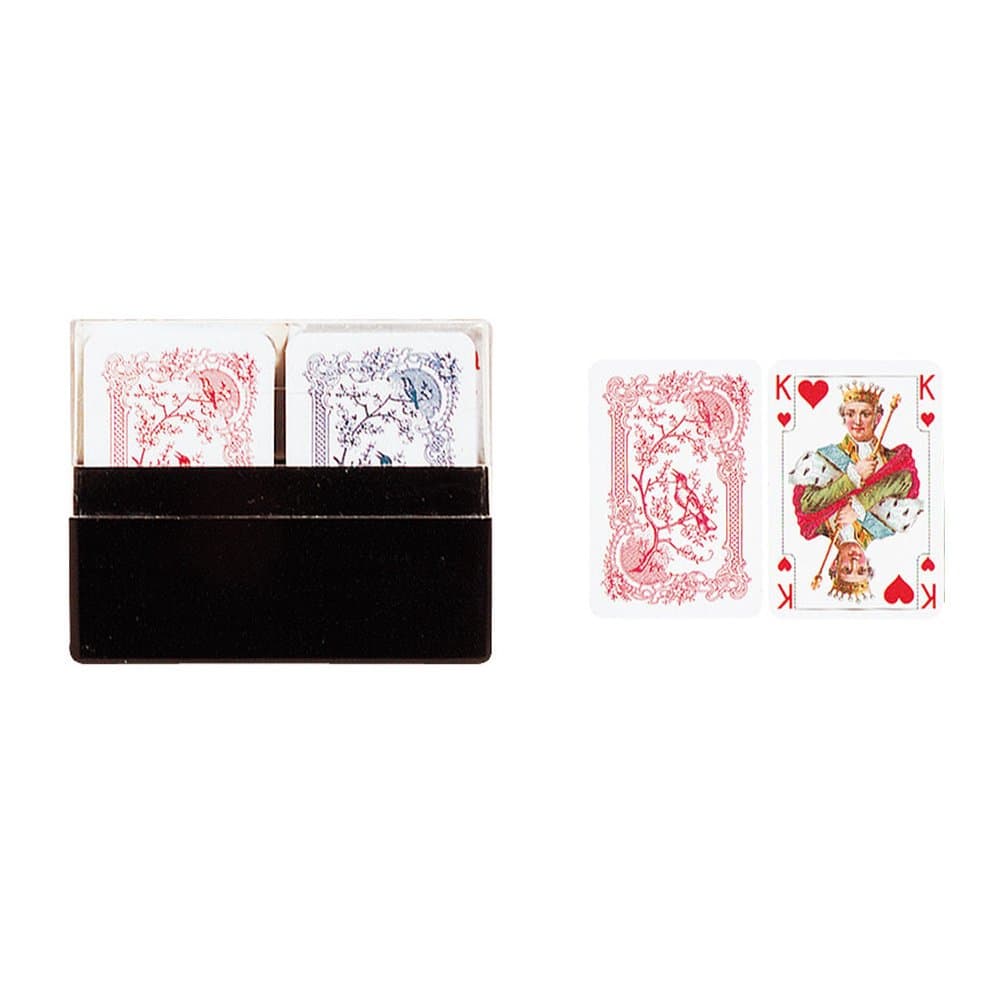 Miniature Patience playing cards - double deck