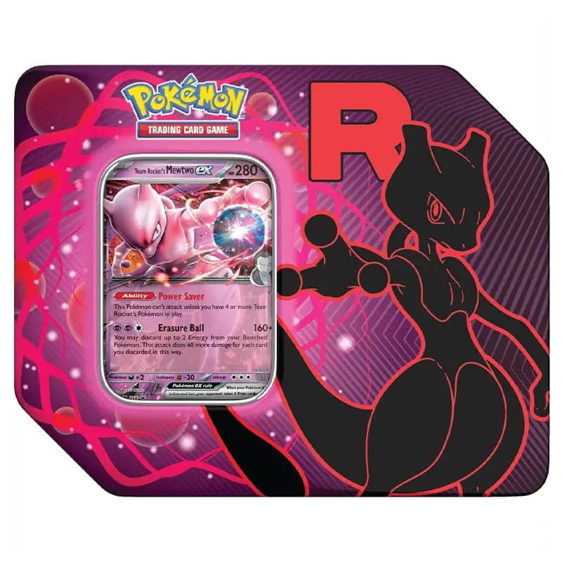 Pokemon TCG: Team Rocket 7 Inch ex Tins, image 1 of 3