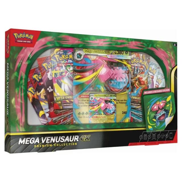Pokemon TCG: Mega Venusaur ex Premium Collection, image 1 of 5