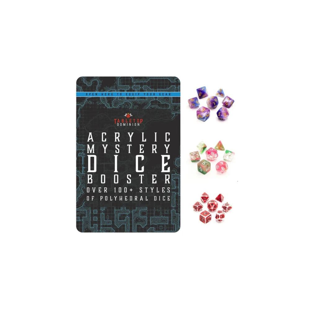 Mystery Dice - Acrylic Set - 7 - Polyhedral Set