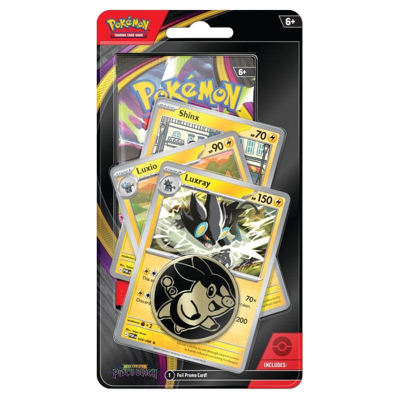 Pokemon TCG: Pitch Black Premium Checklane Blister - Luxray, image 1 of 2