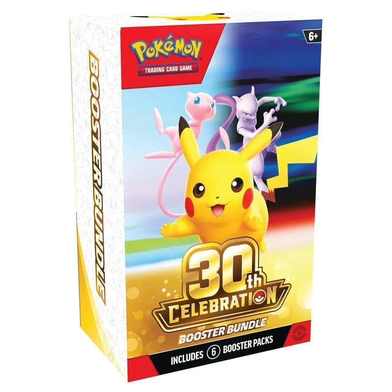 Pokemon TCG: 30th Celebration Booster Bundle (6 Packs)