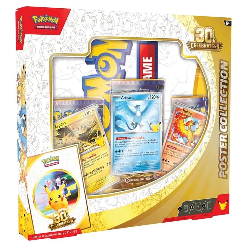 Pokemon TCG: 30th Celebration Poster Collection