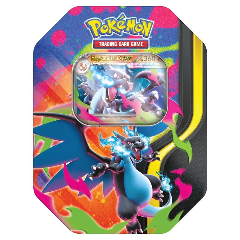 Pokemon TCG: Mega Evolution Mega Charizard ex Tins, image 1 of 6