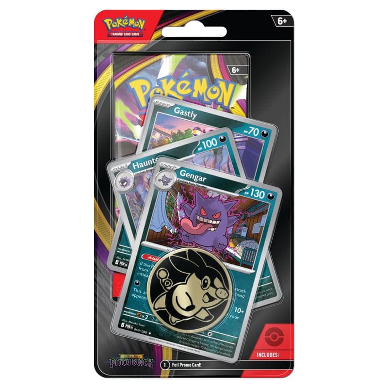 Pokemon TCG: Pitch Black Premium Checklane Blister - Gengar, image 1 of 2
