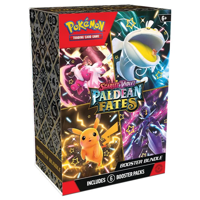 Pokemon TCG: Paldean Fates Booster Bundle (6 Packs), image 1 of 6